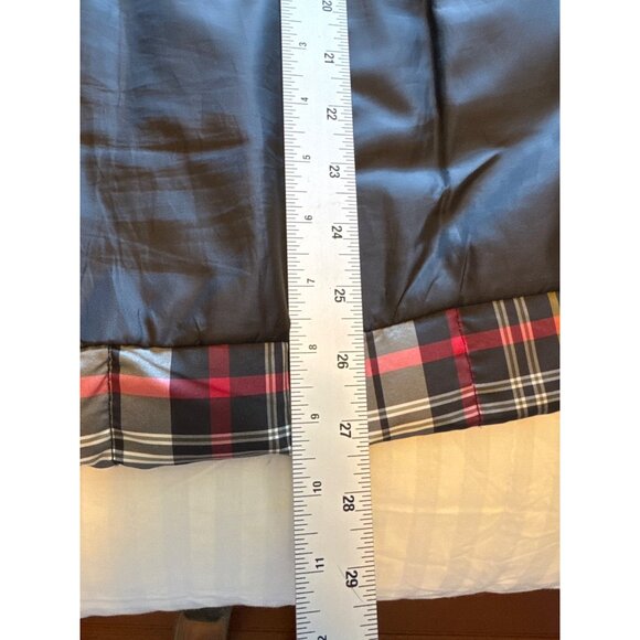 Eddie Bauer Puffer Vest EB700 Goose Down Women's M Plaid 700 Fill Power Jacket - Picture 12 of 13